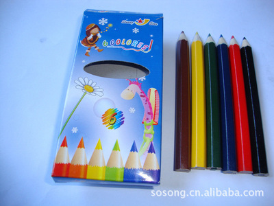 【3.5寸 迷你彩色鉛筆】?jī)r(jià)格,廠(chǎng)家,圖片,鉛筆,浙江松陽(yáng)金星文教用品-